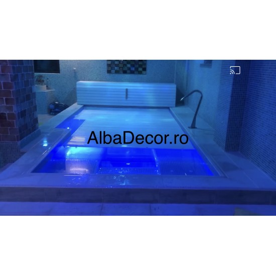 Sistem de acoperire tip Persiana de suprafata - model Hawai - cu cutie