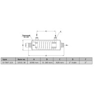 Schimbator de caldura TITAN 115 - 154 KW Schimbator de caldura TITAN 115 - 154 KW