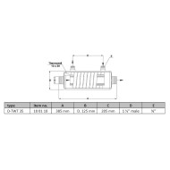Schimbator de caldura TITAN 35 - 42 KW
