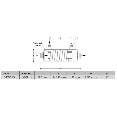 Schimbator de caldura TITAN 65 - 84 KW Schimbator de caldura TITAN 65 - 84 KW
