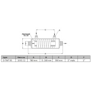 Schimbator de caldura TITAN 93 - 126 KW Schimbator de caldura TITAN 93 - 126 KW