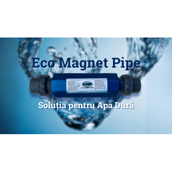 Eco Magnet Pipe - Piscina fara calcar si bacterii D63