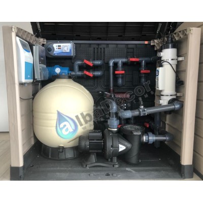 Ansamblu - Sistem Filtrare de Suprafata D600 ELITE Ansamblu - Sistem Filtrare de Suprafata D600 ELITE