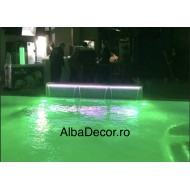 Cascada incorporabila iluminata LED - tip perdea 90 cm 