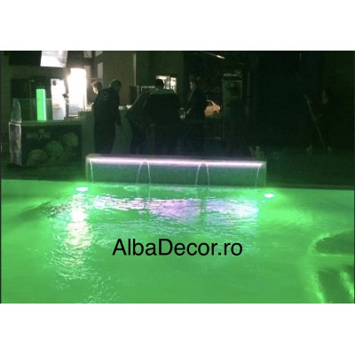 Cascada incorporabila iluminata LED - tip perdea 90 cm 