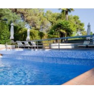 Mozaic de sticla - COLORS NIEBLA ALBASTRU CELESTE 25*25mm