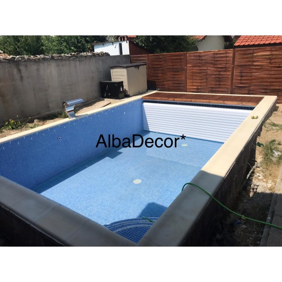 Mozaic de sticla - COLORS NIEBLA ALBASTRU CELESTE 25*25mm