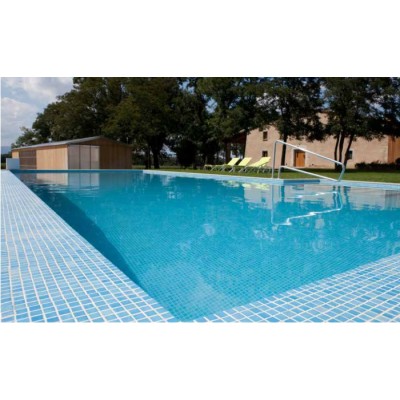 Mozaic de sticla -COLORS NIEBLA ALBASTRU TURQUOISE 25*25mm