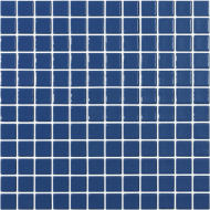 Mozaic de sticla - COLORS LISO AZUL PETROLEO 25*25mm Mozaic de sticla - COLORS LISO AZUL PETROLEO 25*25mm