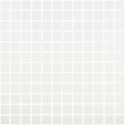 Mozaic de sticla - COLORS LISO BLANCO 25*25mm Mozaic de sticla - COLORS LISO BLANCO 25*25mm