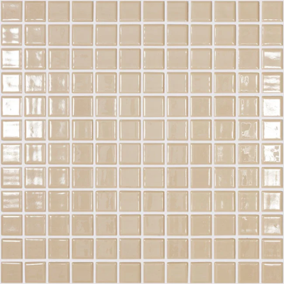 Mozaic de sticla - COLORS LISO HUESO 25*25mm Mozaic de sticla - COLORS LISO HUESO 25*25mm
