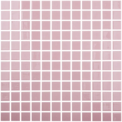 Mozaic de sticla - COLORS LISO ROSA 25*25mm Mozaic de sticla - COLORS LISO ROSA 25*25mm