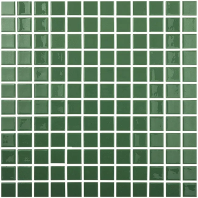 Mozaic de sticla - COLORS LISO VERDE OSCURO 25*25mm Mozaic de sticla - COLORS LISO VERDE OSCURO 25*25mm
