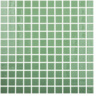 Mozaic de sticla - COLORS LISO VERDE CLARO 25*25mm Mozaic de sticla - COLORS LISO VERDE CLARO 25*25mm