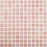 Mozaic de sticla - COLORS NIEBLA SALMON 25*25mm Mozaic de sticla - COLORS NIEBLA SALMON 25*25mm