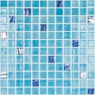 Mozaic de sticla - COLORS PLUS TURQUESA 25*25mm Mozaic de sticla - COLORS PLUS TURQUESA 25*25mm