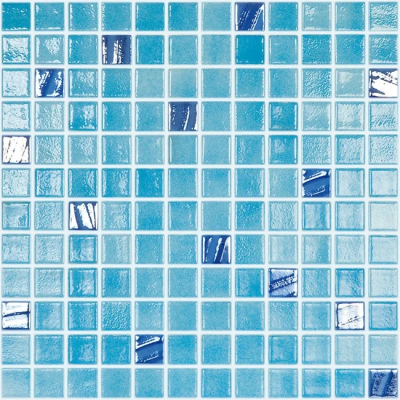 Mozaic de sticla - COLORS PLUS TURQUESA 25*25mm Mozaic de sticla - COLORS PLUS TURQUESA 25*25mm