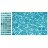 Mozaic de sticla - COLORS NIEBLA ESMERALDA 25*25mm