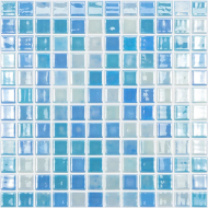 Mozaic de sticla - LUX LIGHT BLUE 403 25*25mm Mozaic de sticla - LUX LIGHT BLUE 403 25*25mm