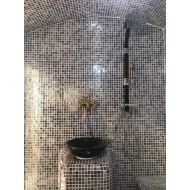 Mozaic de sticla - LUX CHOCOLATE 25*25mm