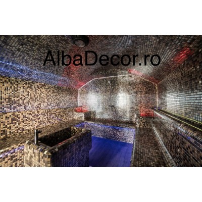 Mozaic de sticla - LUX CHOCOLATE 25*25mm