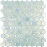 Mozaic de sticla -  CRYSTAL SHELL HEX 35*35mm Mozaic de sticla -  CRYSTAL SHELL HEX 35*35mm