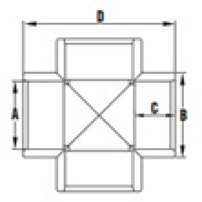 Cruce PVC  Diametru 50 Cruce PVC  Diametru 50