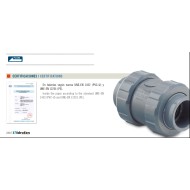 Supapa Antiretur cu Arc  PVC Diametru 50 lipire - lipire