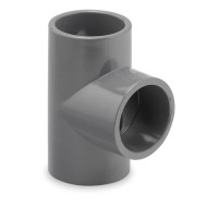 Teu PVC 90 Grade Diametru 50 Teu PVC 90 Grade Diametru 50
