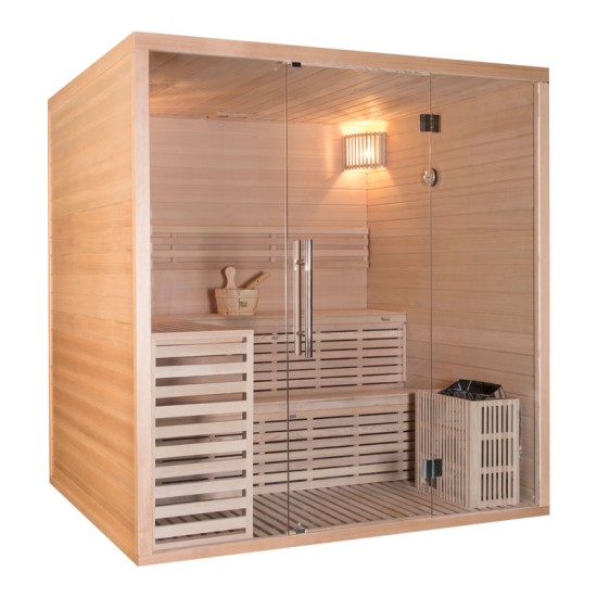 Sauna Finlandeza 4 pers. L 1.8*l 1,5*h 2,1m Serenis Hemlock 