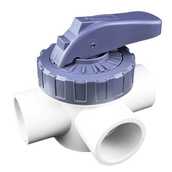 Robinet cu 3 căi ABS&PVC D50 - lipire Robinet cu 3 căi ABS&PVC D50 - lipire